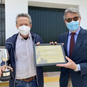 El mosto artesanal de Juan Antonio Cordero Moyano (Viña EL Redondón) y La Caridad, ganadores del Concurso de Mostos del Marco de Jerez