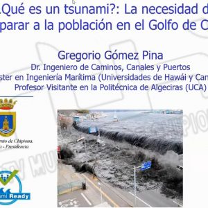 Celebrada la primera conferencia virtual TsunamiReady Chipiona sobre la prevención de maremotos en la costa de Cádiz