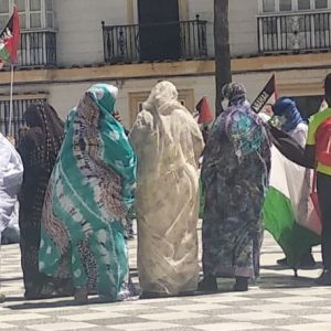 Marcha por la Libertad del Pueblo Saharaui.  Etapa 7. Lebrija- Las Cabezas de San Juan- Los Palacios  25 de Mayo