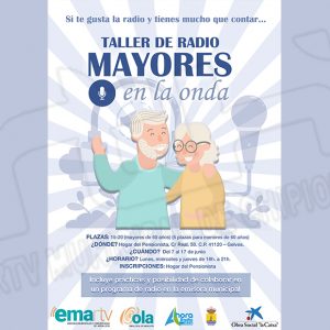 Las emisoras municipales y la Fundación La Caixa inician el proyecto de formación en comunicación “Mayores en la Onda”