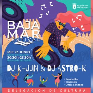 Tano Guzmán presenta Bajamar Festival, una cita musical recuperada por el  Área de Cultura para la Noche de San Juan