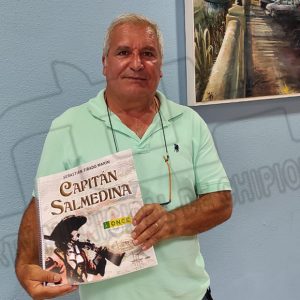 La novela ‘Capitán Salmedina’ de Sebastián Tirado ya cuenta con  versiones en sistema Braille y audiolibro