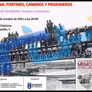 La conferencia ‘Chipiona: fortines, caminos y prisioneros’ cierra la programación del aula de Memoria Histórica y Democrática