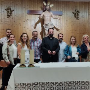 El sacerdote chipionero Antonio Pablo Jiménez Gil toma posesión como párroco de la iglesia de San José en Barbate