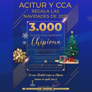 Vuelve el tradicional sorteo navideño de Acitur y Centro Comercial Abierto con 3000 euros en premios