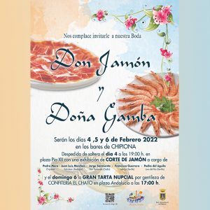 Chipiona acoge del 4 al 6 de febrero la I boda de Don Jamón y Doña Gamba