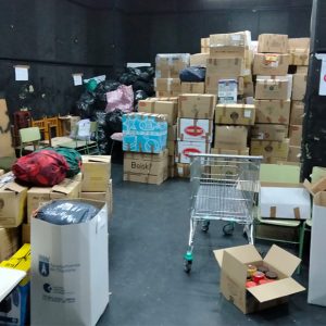 Bienestar Social de Chipiona ya ha realizado un envío de ayuda humanitaria a Ucrania y pide ahora alimentos y productos de higiene