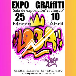 El arte urbano se convierte en protagonista en la sala del colectivo Espacio Vacío con ‘Expo Graffiti’, de ‘Señor Loba’