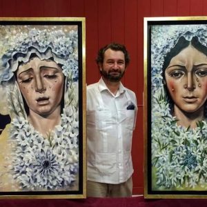El pintor sevillano César Ramírez ofrece este sábado el pregón de la Semana Santa de Chipiona
