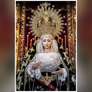 La Virgen de la Soledad estará este año comandada por Pedro Martín y su equipo de costaleros de la Hermandad del Cautivo