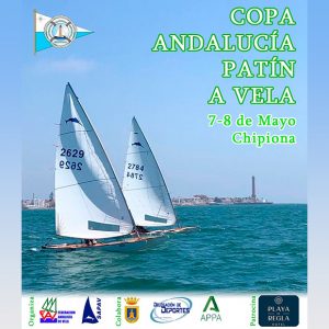 Las aguas de Chipiona acogen este fin de semana la Copa Andalucía Patín a Vela