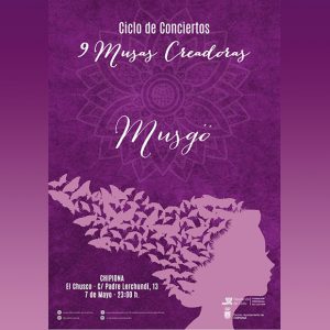 El ciclo ‘9 Musas creadoras’ de Diputación trae mañana sábado a Chipiona a la artista multidisciplinar Musgö