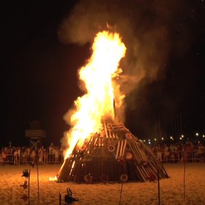 Chipiona recupera también este año la Fiesta de San Juan