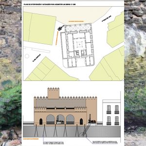 Tano Guzmán anuncia que este jueves se firma el acta de replanteo e inicio de obras de la estabilización de la cimentación del Castillo