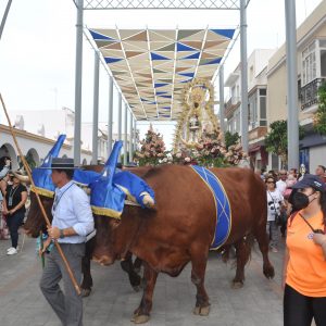 Chipiona con la Virgen de Regla del Pinar