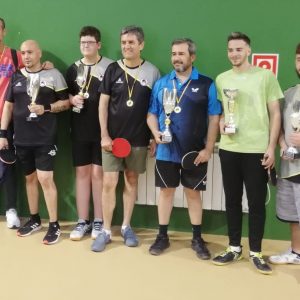 Última jornada de la Liga Provincial de Tenis de Mesa. Gran cosecha de trofeos