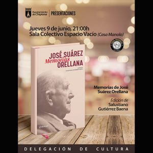 Mañana jueves arranca una serie de tres presentaciones literarias que Cultura ofrece en junio en la sala de Espacio Vacío