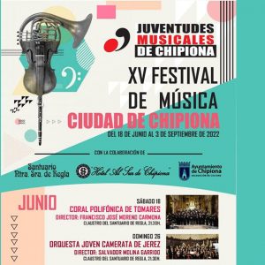 El Festival de Música Ciudad de Chipiona ofrece este domingo en el Santuario un concierto de la Orquesta Joven Camerata de Jerez