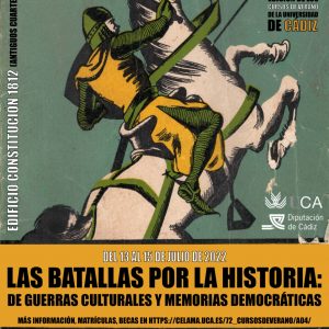 Diputación patrocina el curso ‘Las batallas por la historia’, incluido en la programación de verano de la UCA
