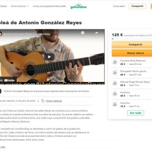 El guitarrista chipionero Antonio González lanza una campaña de crowdfunding para un proyecto audiovisual