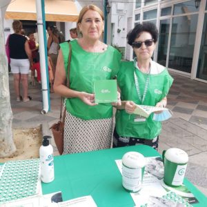 La AECC de Chipiona ha celebrado hoy su cuestación anual