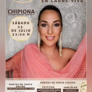 Laura Gallego: Llevo casi un año preparando expresamente el espectáculo del 23 de julio en Chipiona para que sea algo único