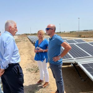 La depuradora de Chipiona aumenta hasta el 10% su autosuficiencia energética con la instalación de un proyecto piloto de placas fotovoltaicas