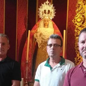 La Hermandad del Cristo de las Misericordias nombra a Pedro Martín e Isidoro Gutiérrez nuevos capataces de la Virgen de la Soledad