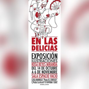 ‘En las delicias’, ilustraciones digitales y acuarelas de Rosa Reyes Miranda desde hoy en la sala Espacio Vacío