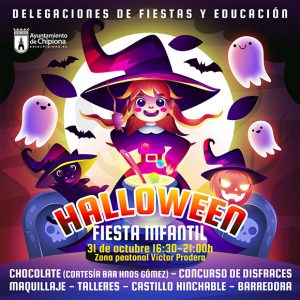 Isabel María Fernández anima a disfrutar esta tarde en familia con la fiesta infantil de Halloween