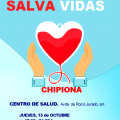 El jueves 13 habrá una nueva oportunidad de dar vida donando sangre en Chipiona