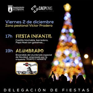 Isabel Mª Fernández anuncia una fiesta infantil y una orquesta el viernes para la inauguración de la iluminación navideña