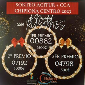 ACITUR sigue esperando aún que aparezcan los agraciados de los dos primeros premios de su sorteo de Navidad