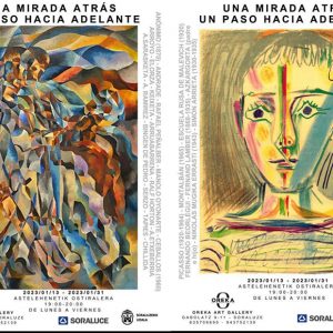Pinturas de Montalbán y Ceballos coinciden con obras de Picasso y otros autores en una exposición que comienza mañana en Guipúzcoa