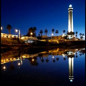 Chipiona se suma un año más a ‘La Hora del Planeta’ apagando la iluminación monumental del Faro, la Plaza de Abastos y el Santuario