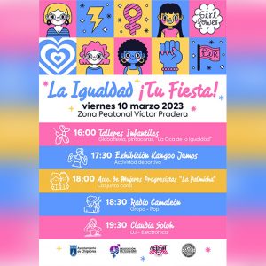 La Delegación de Igualdad ofrece mañana actividades para toda la familia en Chipiona con motivo del Día Internacional de las Mujeres