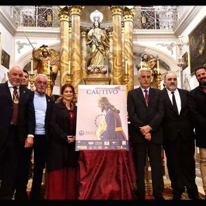 La Hermandad del Cautivo presenta su cartel para 2023 obra de José Blanco y la marcha procesional compuesta por Junquero para la Virgen de Los Dolores