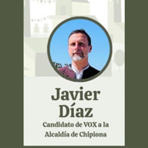 Vox presenta a Javier Díaz Jurado como candidato a la Alcaldía de Chipiona para las próximas elecciones municipales