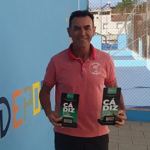 El tenista Manuel Massip campeón provincial de mayores de 60 y subcampeón de mayores de 55