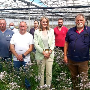 María Naval informa de la bajada en los índices de los módulos que beneficiará a los agricultores de Chipiona