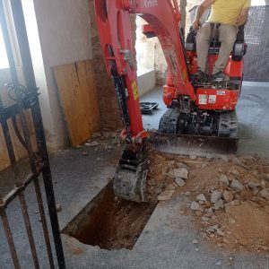 Comienzan las obras del proyecto reformado de estabilización de los cimientos en el Castillo de Chipiona