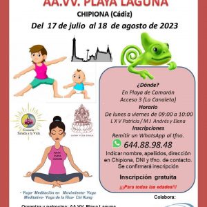 La Asociación de Vecinos Playa Laguna lanza su oferta de actividades deportivas para este verano que incluyen petanca y yoga