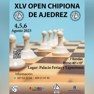 Medio centenar de participantes en el histórico Open Chipiona de Ajedrez que se disputará desde hoy hasta el domingo