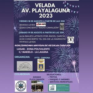 Hoy arranca la Velada de la Asociación de Vecinos Playa Laguna