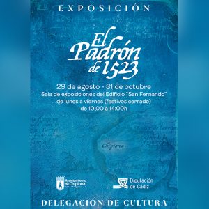Mañana se inaugura la exposición ‘El padrón de 1523: 500 años de los primeros chipioneros’