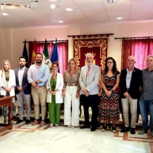 La presidenta de la Diputación de Cádiz realiza su primera visita institucional al Ayuntamiento de Chipiona