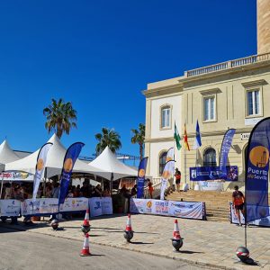 Éxito de participación en la cuarta edición de la Carrera Vertical Faro de Chipiona que contó con 279 corredores