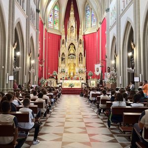 El colegio Virgen de Regla celebró ayer el día de San Francisco de Asís, patrón del centro educativo con diversas actividades para el alumnado