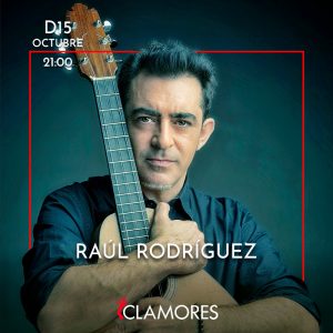 El próximo domingo 15 de octubre Raúl Rodríguez actuará en la Sala Clamores de Madrid
