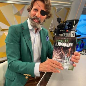 Padilla presentará “Con el 17…¡¡¡Joaquín!!! El sábado 21 en la Feria del libro de Jerez